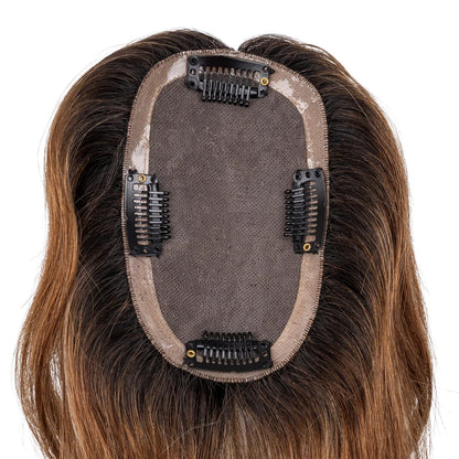 Amber 3x5" Mono Hair Topper