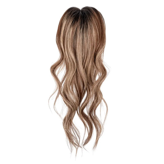 Amber Balayage 3x5" Mono Hair Topper