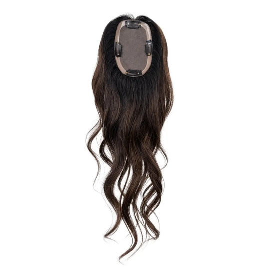 Audrey Balayage 3x5" Mono Hair Topper