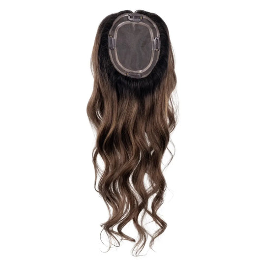 Ella Balayage 5.5x6" Mono Hair Topper