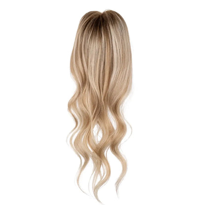 Elsie Balayage 3x5" Mono Hair Topper