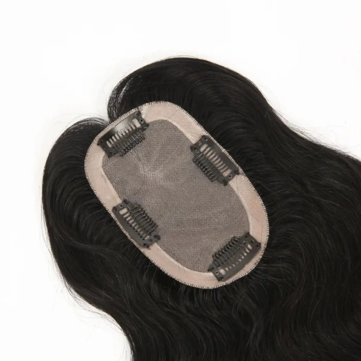 Midnight 3x5" Mono Hair Topper