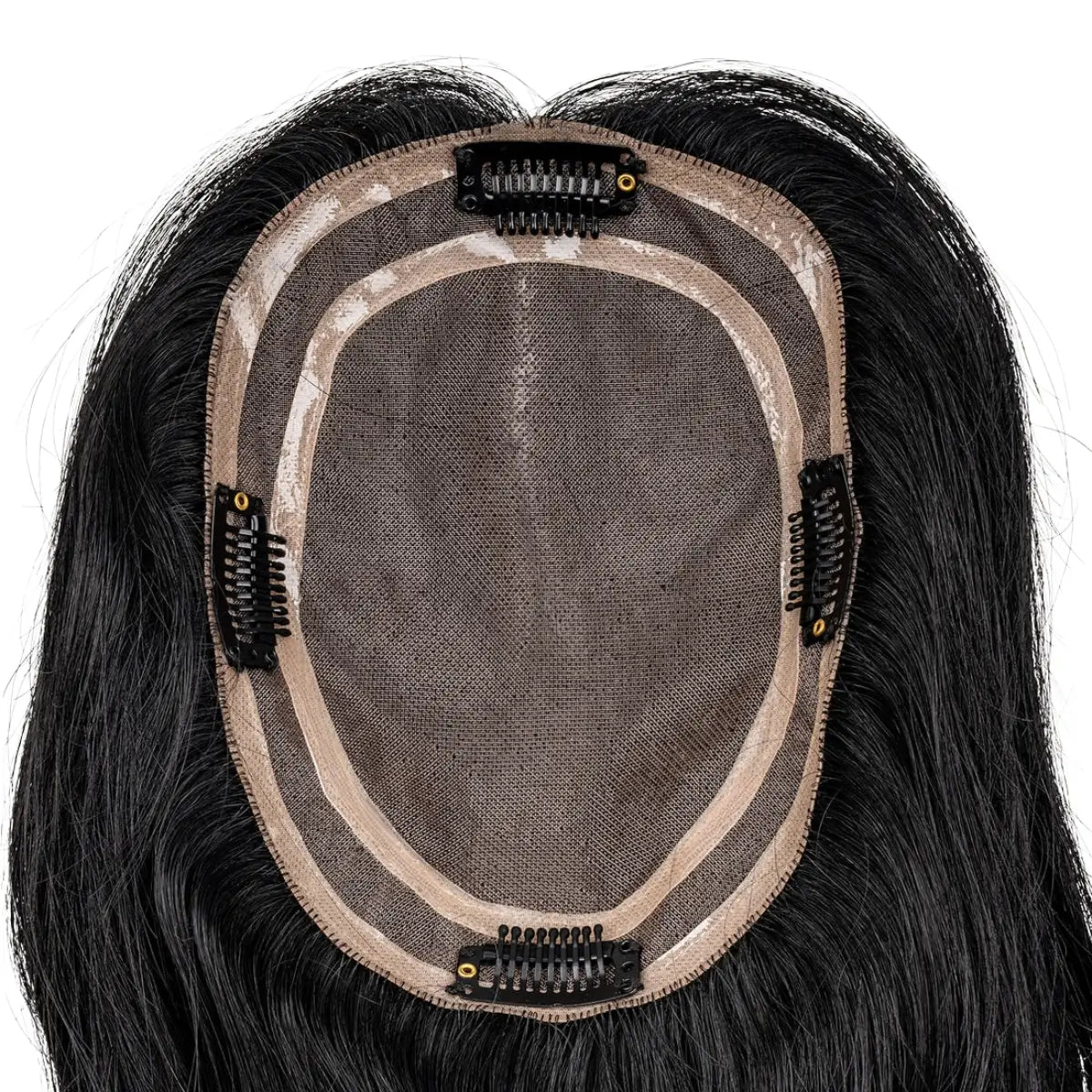 Midnight 5.5x6" Mono Hair Topper