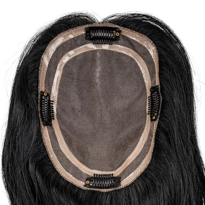 Midnight 5.5x6" Mono Hair Topper