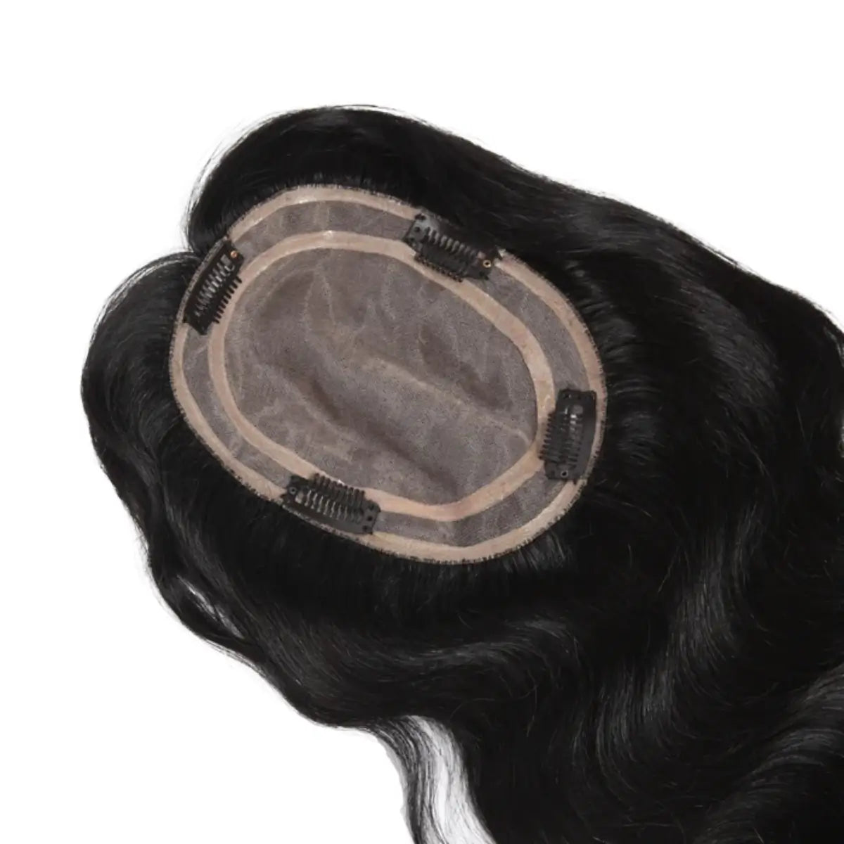 Midnight 5.5x6" Mono Hair Topper