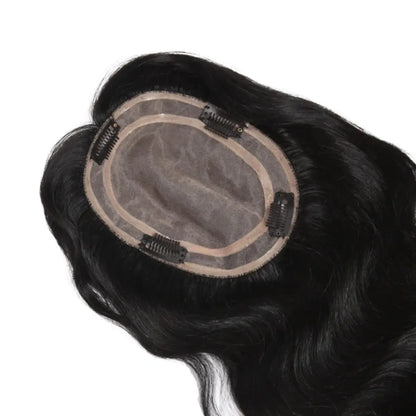 Midnight 5.5x6" Mono Hair Topper